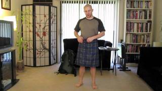 Sport Kilt Hiking Kilt Review [upl. by Natanoj896]