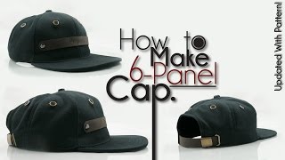 How To Make Snapback Baseball Hat [upl. by Haile]