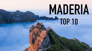 Top 10 Places to Visit in Madeira [upl. by Aryek985]