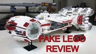 LEPIN Rebel Blockade Runner UCS Tantive IV Review [upl. by Arreit]