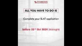 SLAT 2025 Official 2nd Mock Test  Complete Application by 22nd Oct  Test on 24th Oct [upl. by Yngiram]