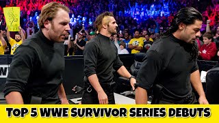 Top 5 WWE Survivor Series Debuts [upl. by Oram]