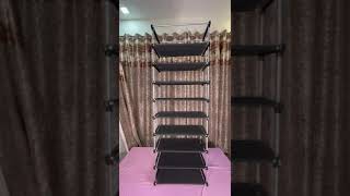 9 Layer Shoe Rack Assemble Video [upl. by Safir]