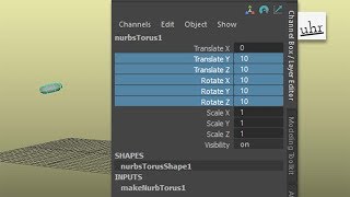 Maya The Channel Box Trick [upl. by Willette]