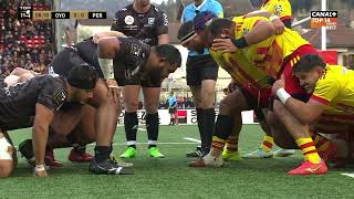 Oyonnax Rugby v USA Perpignan  202324 France Top 14  Full match Rugby [upl. by Remas]