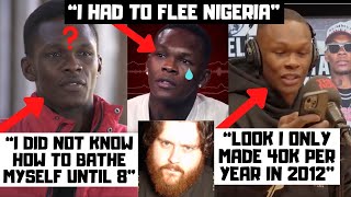 Israel Adesanya EXPOSED FOR LYING About Growing Up In Poverty AGAIN quotI Had To Flee My Countryquot [upl. by Novyak]