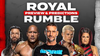 WWE Royal Rumble 2024 PREVIEW Who will punch their ticket to WrestleMania 40  CBS Sports [upl. by Ainet]