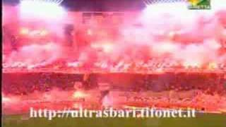 BariMilan 35 15011995  Curva Nord [upl. by Roldan]