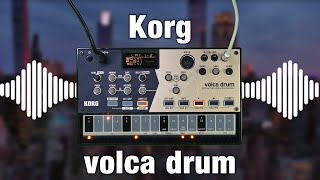 Korg Volca Drum  Gear Review  KorgVolca VolcaDrum [upl. by Akinhoj231]