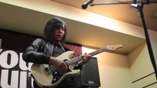 Jack Thammarat  falling in love again amp tokyo trip  Laney Clinic at YOUNG GUITAR Tokyo Japan [upl. by Uhp379]