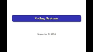 Plurality Borda Count and Pairwise Comparison Voting Methods [upl. by Tebor]