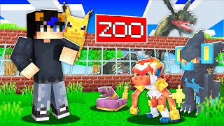 CONSTRUÍ un ZOO de POKÉMON en MINECRAFT COBBLEMON [upl. by Pendergast]