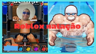 Roblox competição de natação 🏊🏾😨💦😆 [upl. by Nylzor]