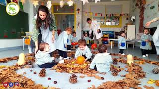 Instalación artística multisensorial de Otoño Infantil  Fundación Colegio Bérriz [upl. by Dierdre]