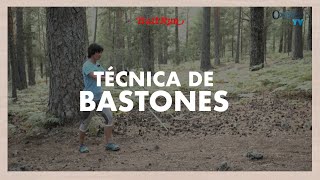 Técnica de Bastones para Trail Running  Gema Quiroga [upl. by Fons]