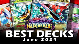 Top 10 Meta Decks in Pokémon TCG June 2024 [upl. by Arutnev]