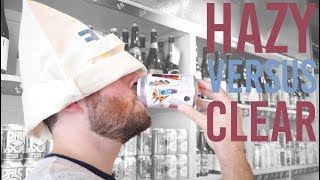 BLIND TASTE TEST hazy vs clear IPAs  The Craft Beer Channel [upl. by Naesad303]