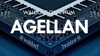 Waldorf Quantum demo  AGELLAN Custom made preset by CO5MA [upl. by Trebla]