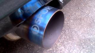 Myvi 13 SE AT DSport Full Exhaust System Sound [upl. by Mairb]