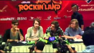 Kensington Java Rockin Land press conference [upl. by Chon]