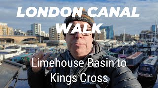 London canal walk Limehouse Basin to Kings Cross Walking the Regents Canal with a DJI Osmo Pocket 3 [upl. by Bussey]