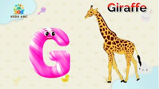 Animal phonics song for kids Alphabets phonics for kids Phonics Song for toddlers kindergarten [upl. by Akimyt]