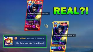 Yuzuke Vs Top 1 Philippines Fake Yuzuke 8000 Matches  He Said Hes The Real Yuzuke  Ok Lets See [upl. by Anilrac]