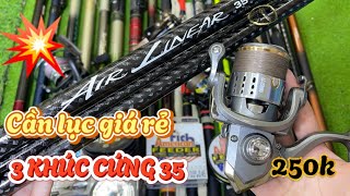 VIDEO 170 💫 CẦN LỤC  ISO GIÁ CỰC RẺ CHỈ TỪ 250K 🚀 LỤC 3 KHÚC CỨNG 35  MÁY LURE ĐẸP [upl. by Weywadt]