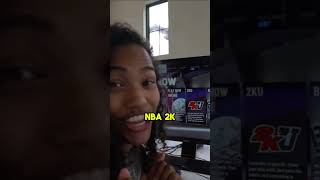 His Girlfriend Deleted His NBA 2K Account shorts prettyboyfredo [upl. by Yrrap]