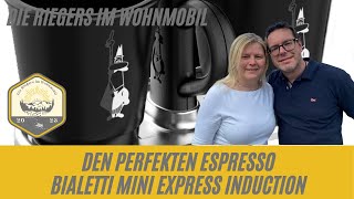 Espresso machen mit der Bialetti Mini Express Induction [upl. by Aggi751]