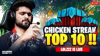 AAJ KITNE CHICKEN DINNER HONGE  VERY CLOSE TO CONQUEROR TOP 10 😁 [upl. by Redwine882]