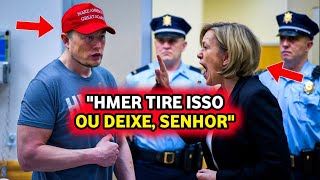 Gerente de hospital confronta Elon Musk por vestimenta MAGA sem saber que ele é o novo proprietário [upl. by Arivle814]