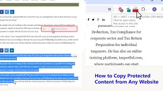 How to Copy Protected Content from Any Website [upl. by Josee]