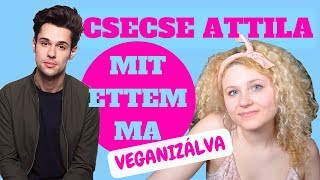 CSECSE ATTILA Mit ettem ma VEGANIZÁLVA [upl. by Htepsle]