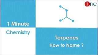 How to Name Terpenes 🕐🕵  What is Isoprene Units   Isoprene Rule One minute Chemistry [upl. by Guillaume]