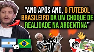 quotVAI DOER VER UMA FINAL BRASILEIRA NA ARGENTINAquot TRISTEZA IMPRENSA ARGENTINA  ATLÉTICOMG VS RIVER [upl. by Eceinhoj]