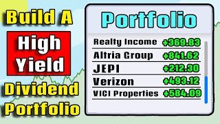 How to Build a SAFE High Yield Dividend Portfolio [upl. by Durtschi]