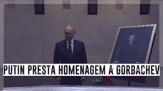 Putin não vai a funeral mas presta homenagem a Gorbachev [upl. by Gefen702]