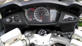 Honda ST 1300 How to fix a flat tire rear [upl. by Brittan]