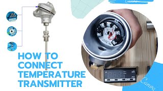 How To Connect Temperature Transmitter  PT100 And Transmitter To PLC And Controller Connections [upl. by Vilhelmina]