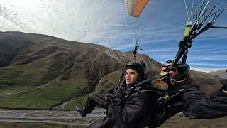 24 10 2024 Georgia Gudauri paragliding with SkyAtlantida 2 [upl. by Wilek]