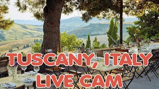 Tuscany Italy Live Webcam  Podere Il Casale [upl. by Aihsetan]