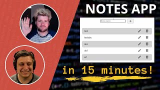 JavaScript Interview Training  Notes App [upl. by Zusman]