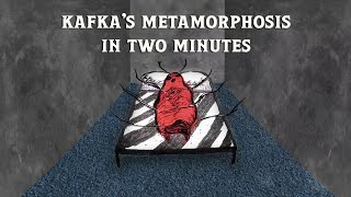 The Metamorphosis by Franz Kafka in Two Minutes  Animated Book Summary [upl. by Savell199]