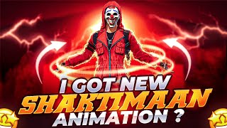 I Got New Shaktimaan Animation 🔥 DecoR Bhai Garena Free Fire [upl. by Ennail644]