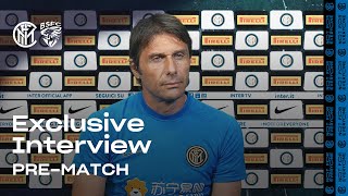 INTER vs BRESCIA  Antonio Conte Inter TV Exclusive PreMatch Interview 🎙⚫🔵 SUB ENG [upl. by Assili]