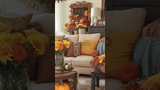 Vintage Shabby Chic Fall Farmhouse Interior Design Ideas homedecor fallfarmhouse falldecor [upl. by Pren]