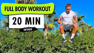 FULL BODY WORKOUT For Football Players  20 Min Intense  BODYWEIGHT  Improve Your Strength [upl. by Killarney126]