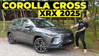 TOYOTA COROLLA CROSS XRX HYBRID 2025 O que mudou [upl. by Ainek595]