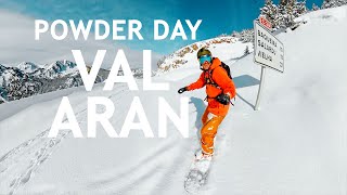 SNOWBOARD Baqueira Beret Powder day [upl. by Nevaed]